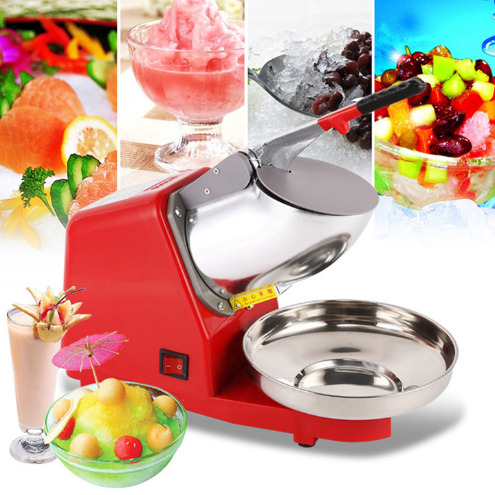 Máy bào đá tuyết mịn đa năng làm các món sinh tố đá dầm
