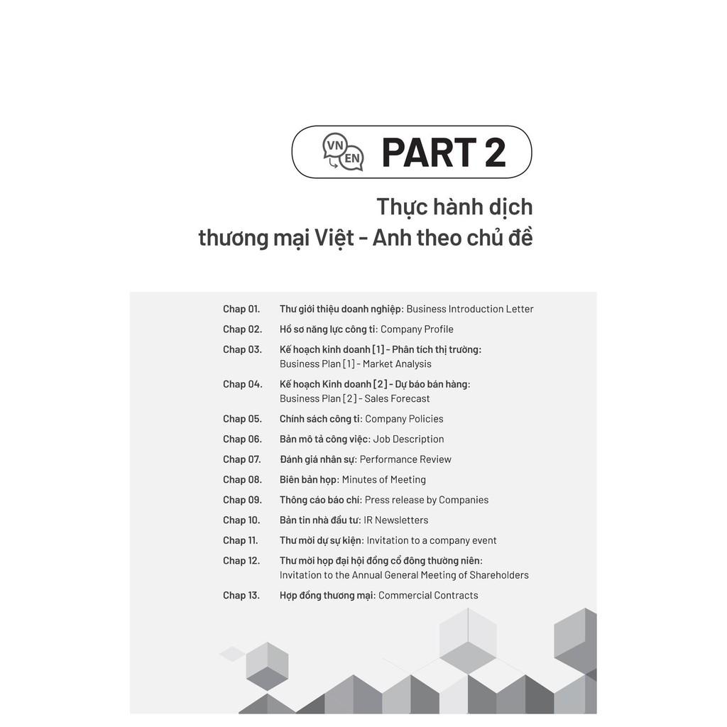 Thực Hành Dịch Thương Mại Việt - Anh - Bản Quyền