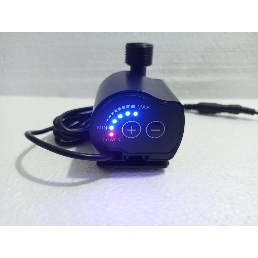 BƠM MINI 12V-15W ĐIỀU CHỈNH ĐƯỢC LƯU LƯỢNG- phụ kiện thủy sinh - shopleo