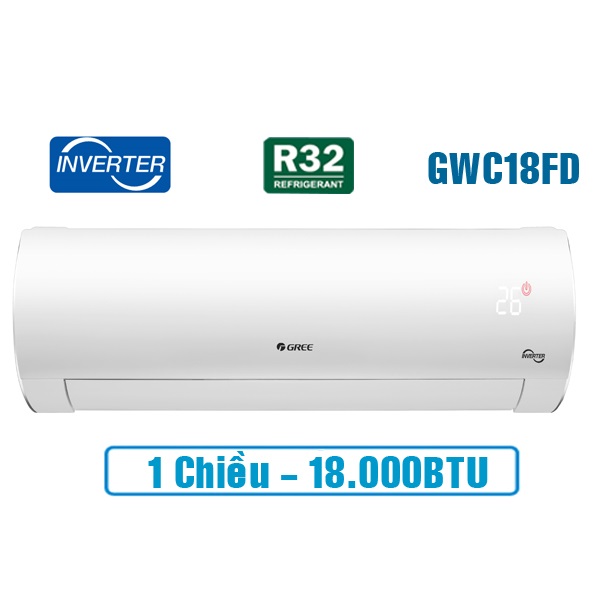 Máy lạnh Gree Inverter 2 hp GWC18FD-K6D9A1W - Hàng chính hãng