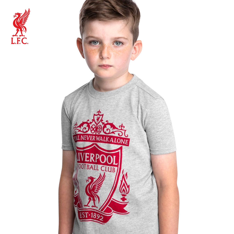 Áo thun tay ngắn thể thao trẻ em LFC Jnr Crest - A15098