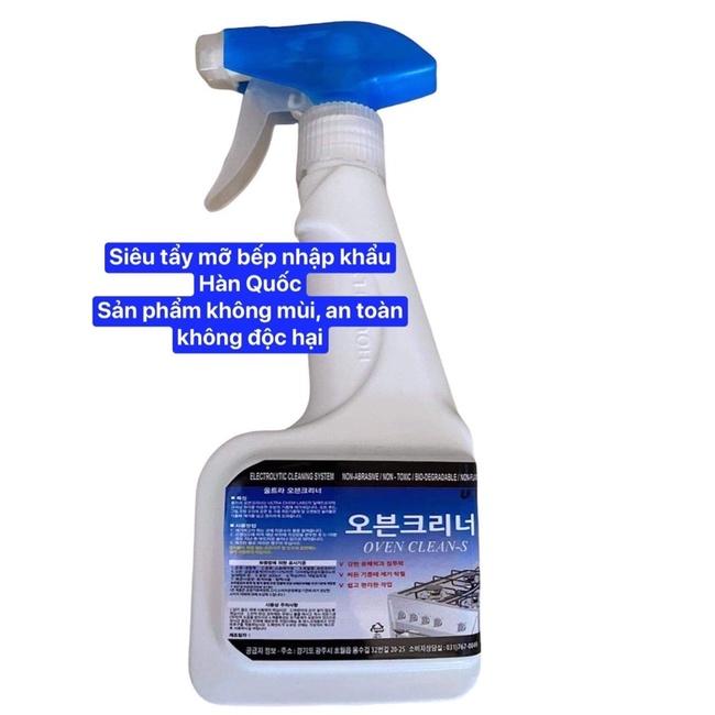 Tẩy dầu mỡ nhà bếp OVEN CLEAN _S 400ml nhập khẩu Hàn Quốc