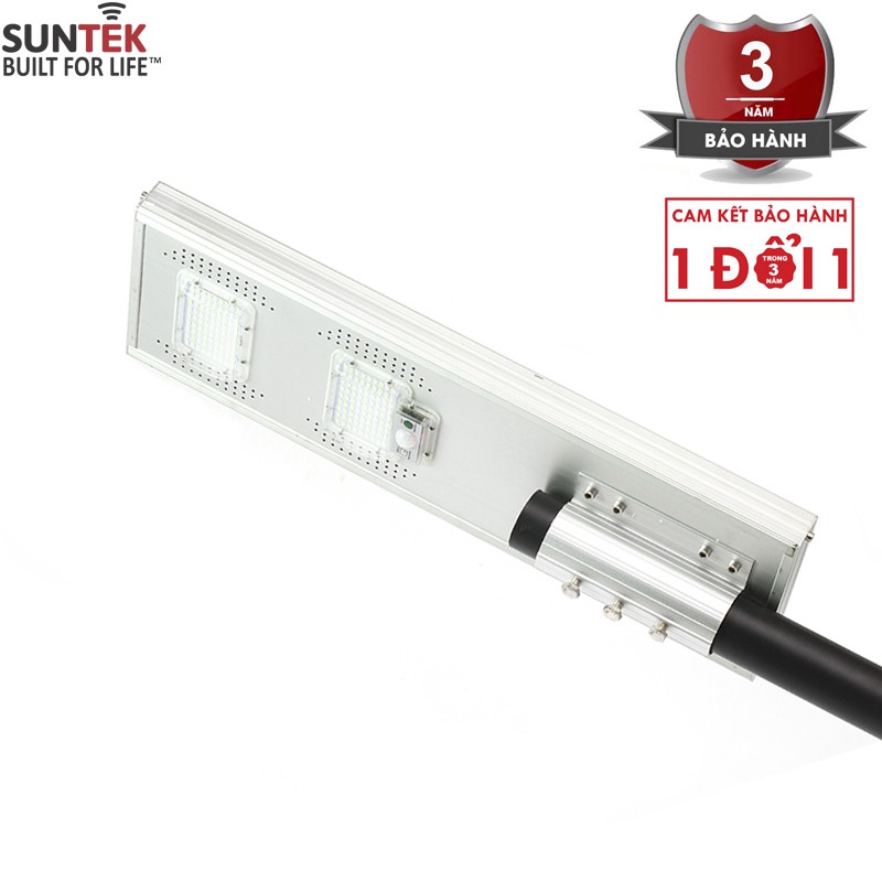 Đèn Đường Năng Lượng Mặt Trời Liền Thể SUNTEK LED Solar Street Light JD-19100 100W - Hàng Chính Hãng