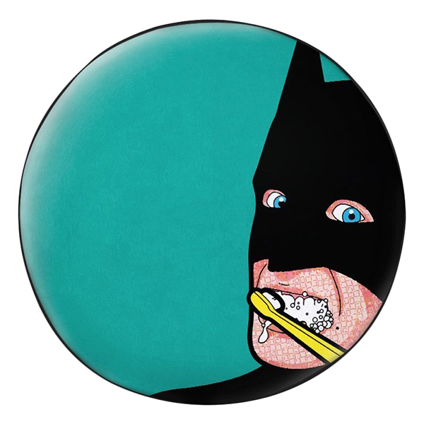 Gối tròn Batman đánh răng - GOFU046