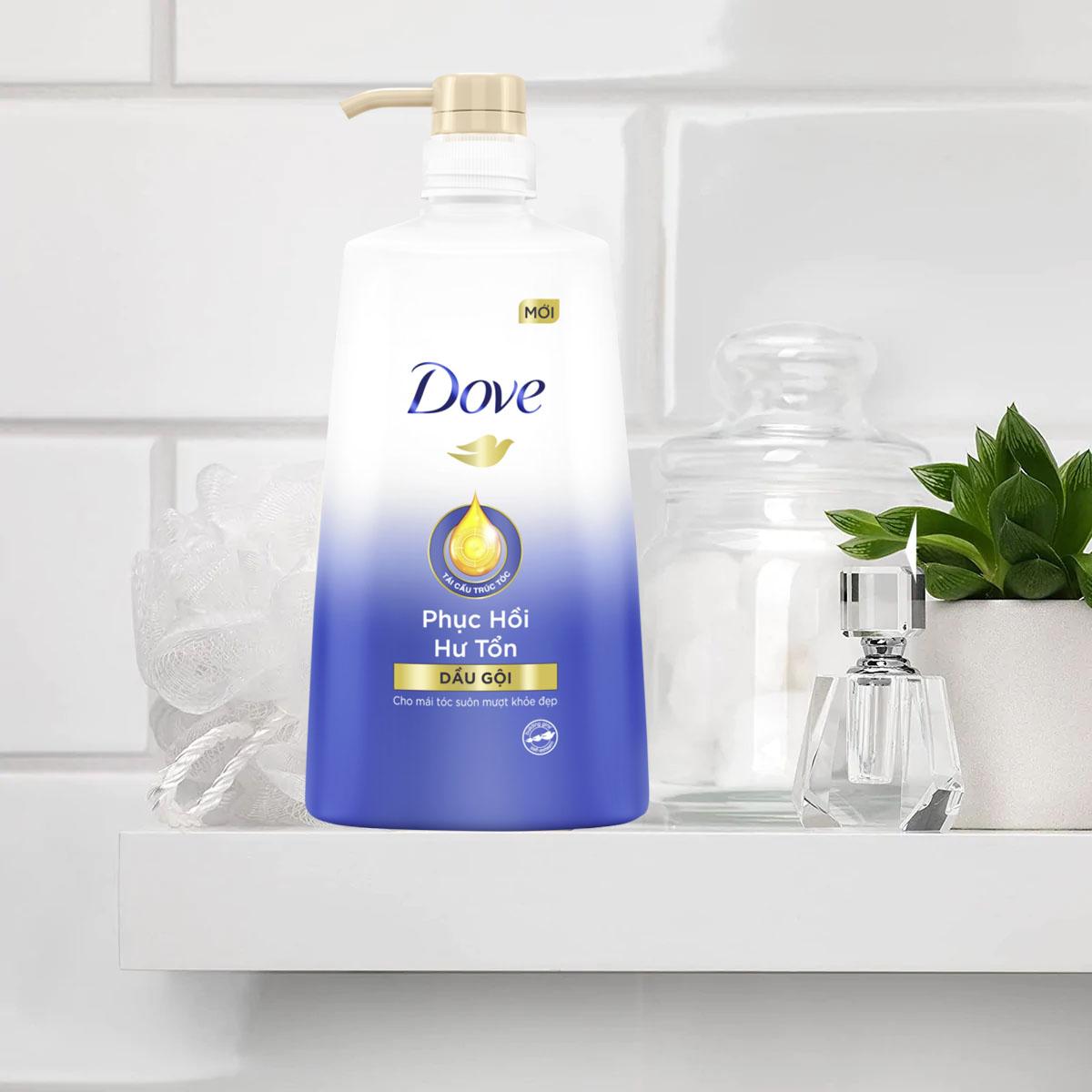 Dầu Gội Dove Phục Hồi Hư Tổn Damage Repair Shampoo 640g(621ml)