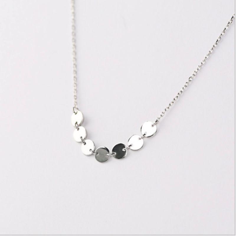 Dây chuyền liền mặt khoen tròn  YN JEWELRY