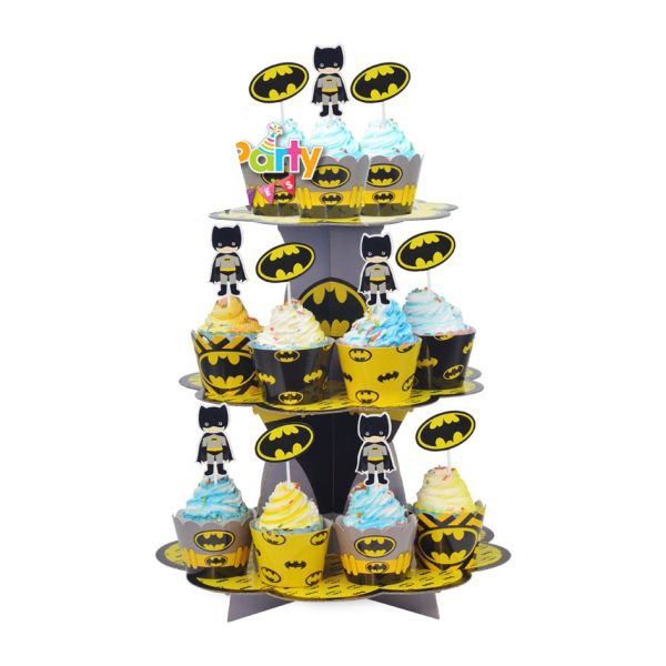 Set trang trí sinh nhật chủ đề BATMAN (Người Dơi)