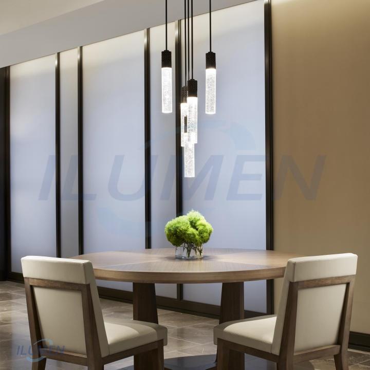 Đèn Thả Trần Phòng Khách Thủy Tinh Đèn Thả Sea Urchan Trang Trí Nhà Hàng Khách Sạn Chung Cư