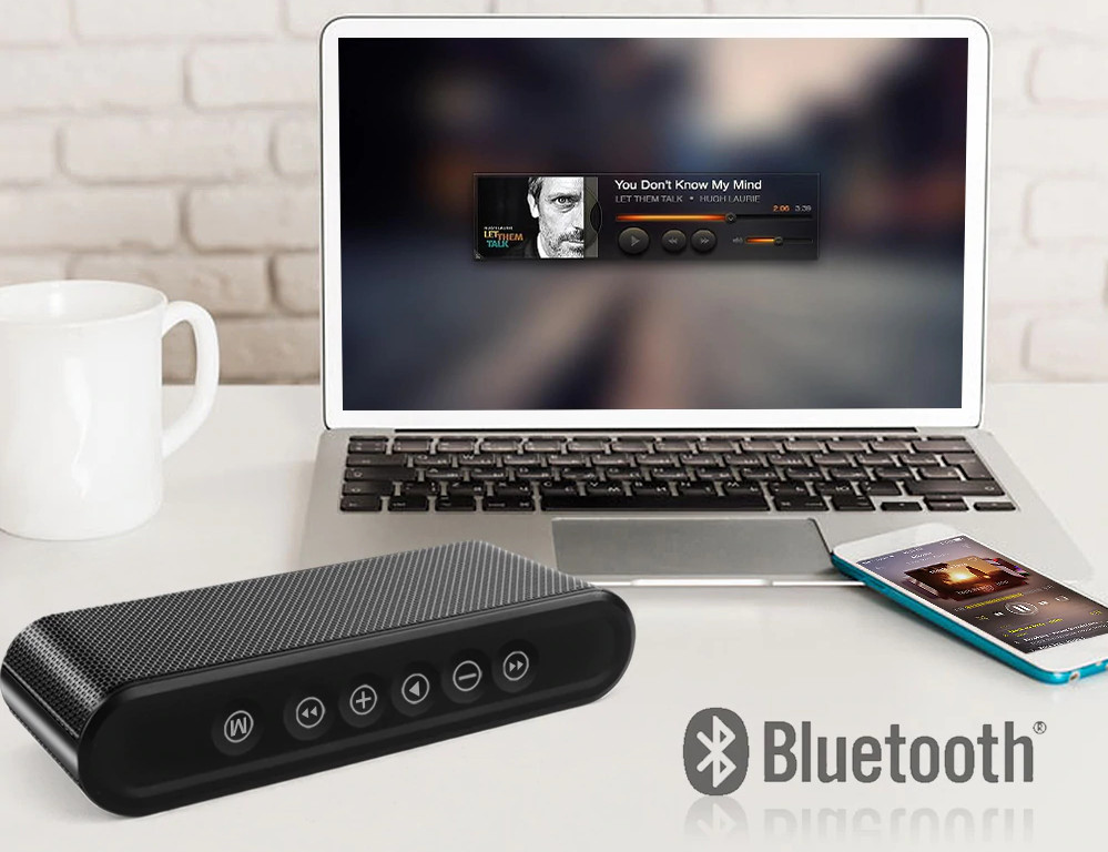 Loa nghe nhạc Bluetooth Bass âm Thanh Sống Động chuẩn HIFI PKCB160 cảm ứng