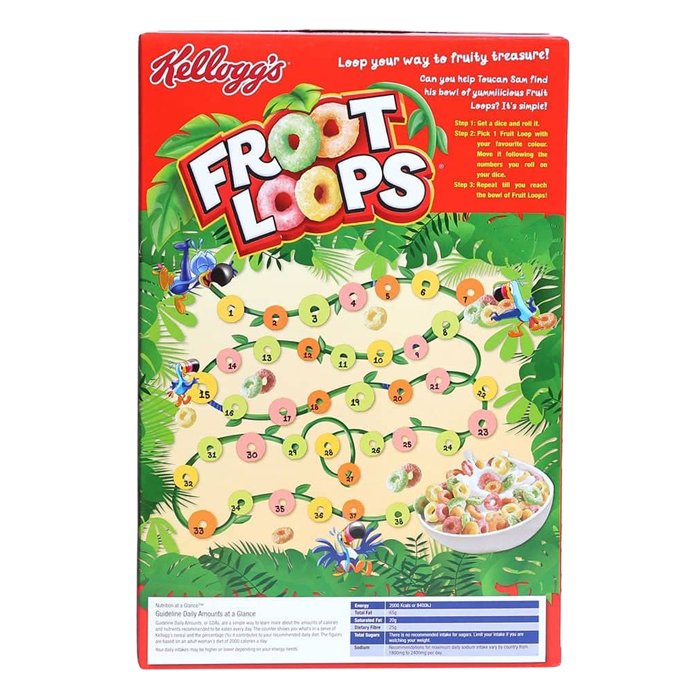 Ngũ Cốc Ăn Sáng Kellogg's Froot Loops 160g