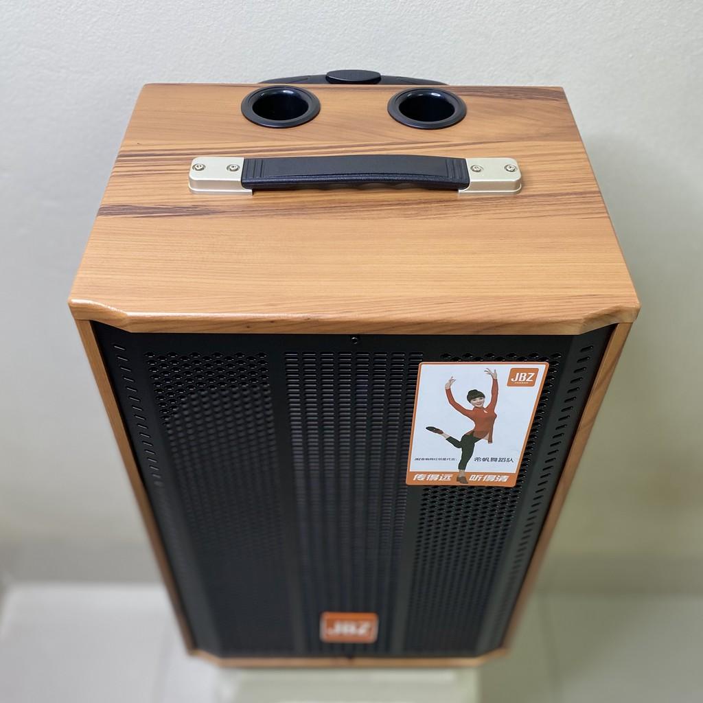 Loa kéo karaoke bluetooth JBZ J8 tặng 2 micro không dây - Hàng Chính Hãng