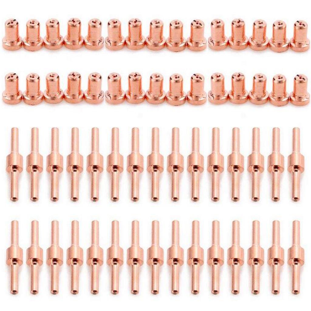 Plasma  Tip Nozzle Extended Cutting Consumables Accessory Fit 60pcs
