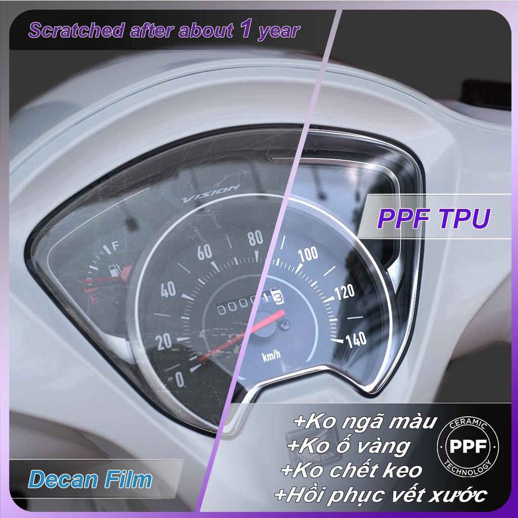 Miếng dán PPF bảo vệ SH mode 2018 cao cấp chống trầy xước mặt đồng xe Honda Sh mode