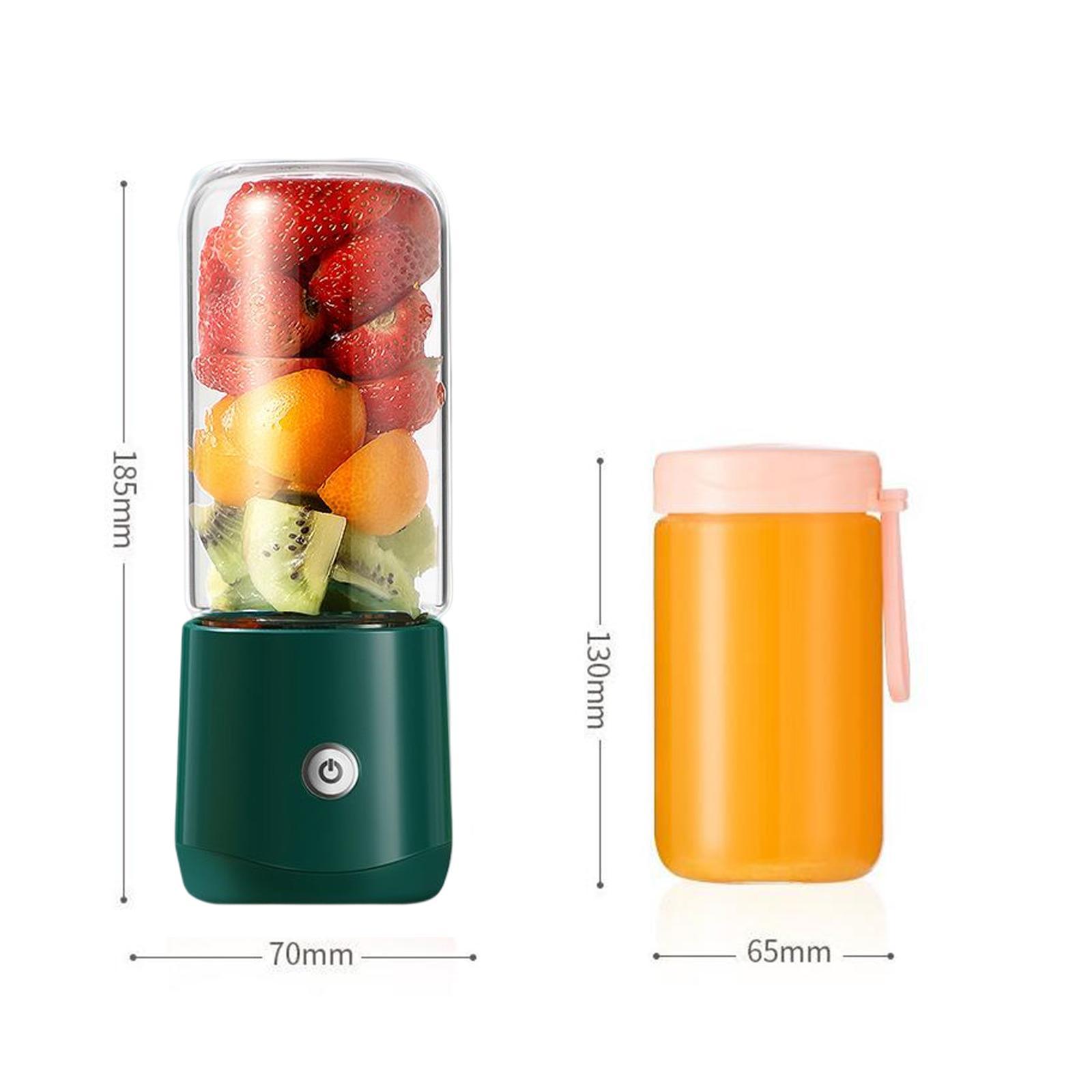 Electric Food Mixer Ice Crusher Travel Mini with Lid Green