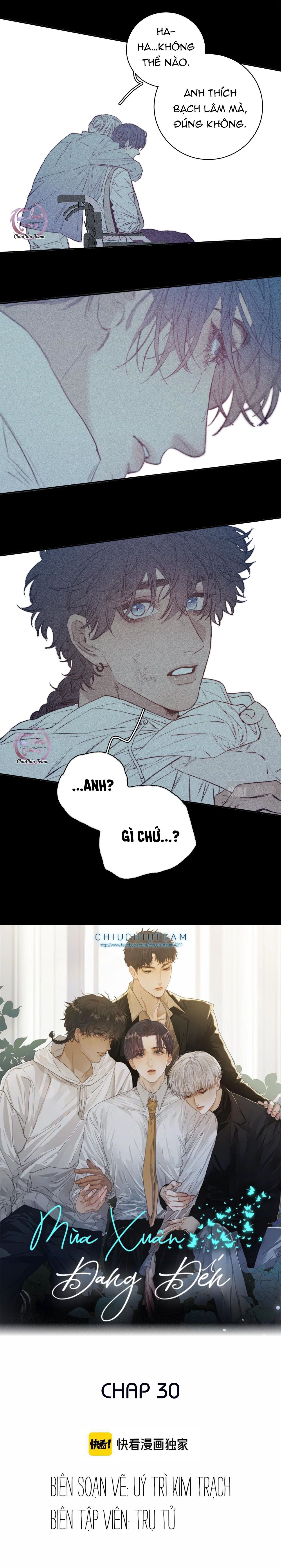 mùa xuân đang đến chapter 30 1