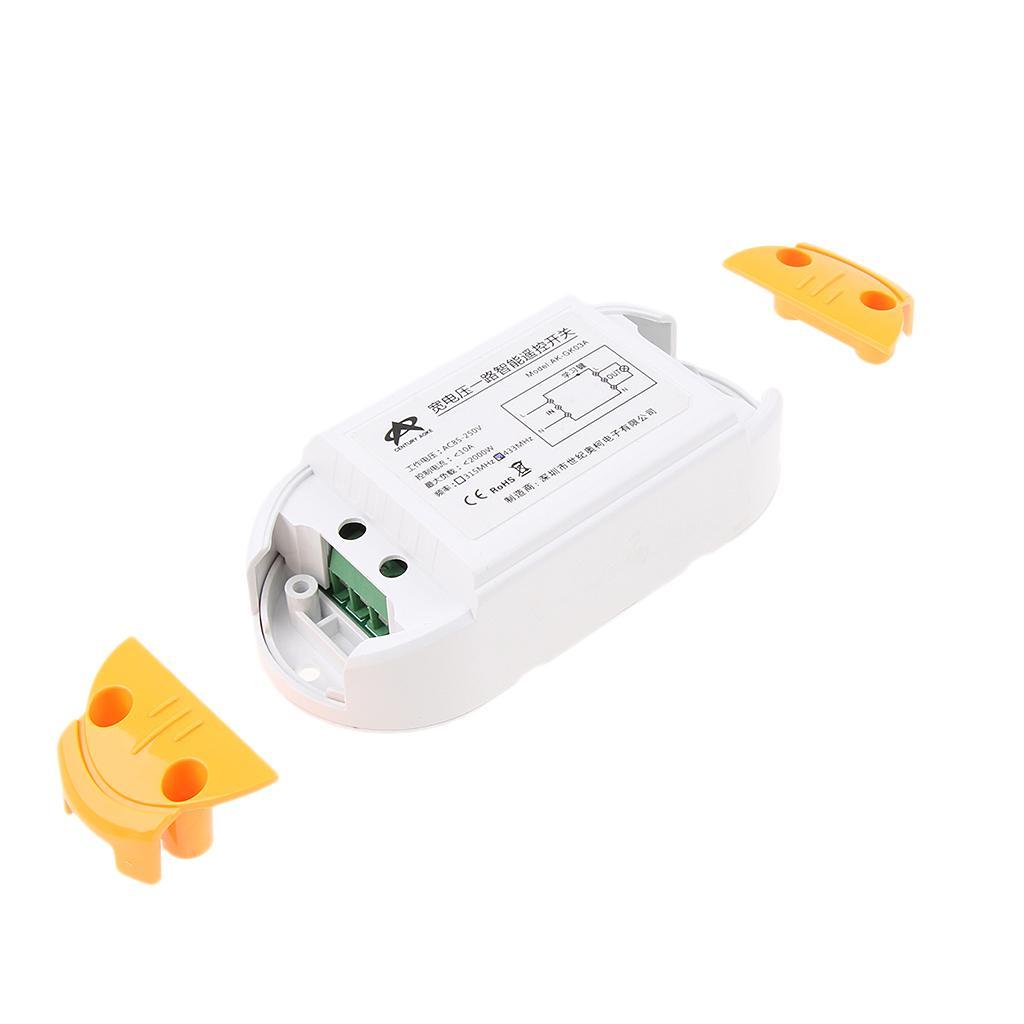 1pcs 315Mhz Wireless Remote Control Switch AC85 - 250V Relay Receiver Module