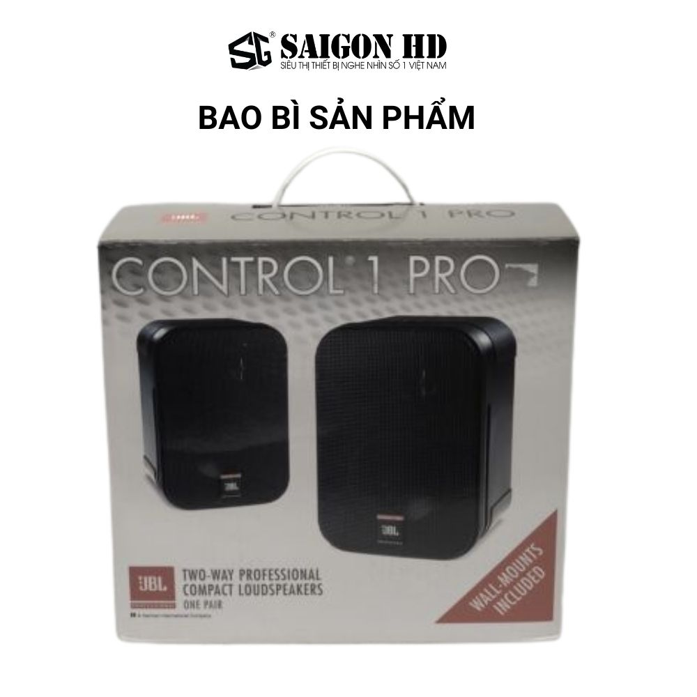 Cặp loa treo tường JBL Control 1 Pro - Hàng chính hãng, giá tốt