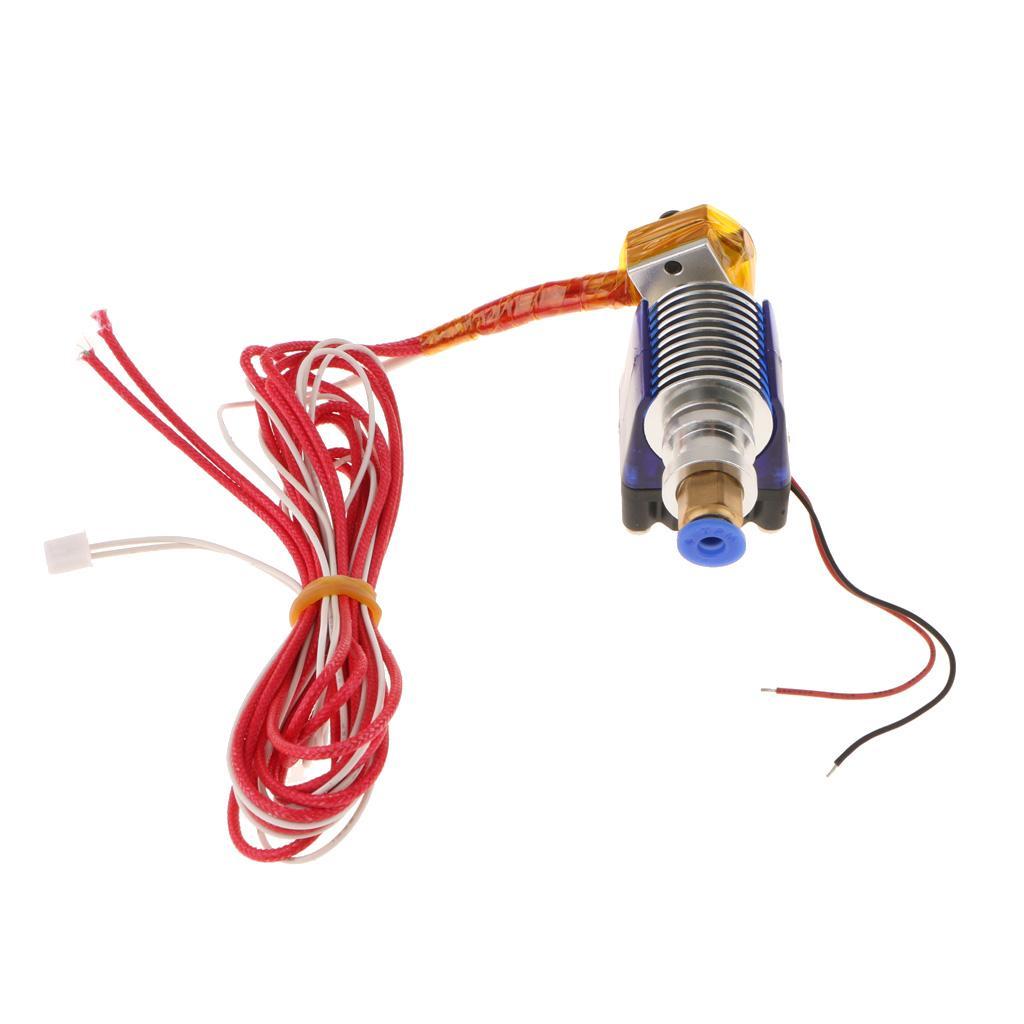 Metal V6 Hot End Hotend Extruder for 3D Printer 1.75mm Filament 0.4mm