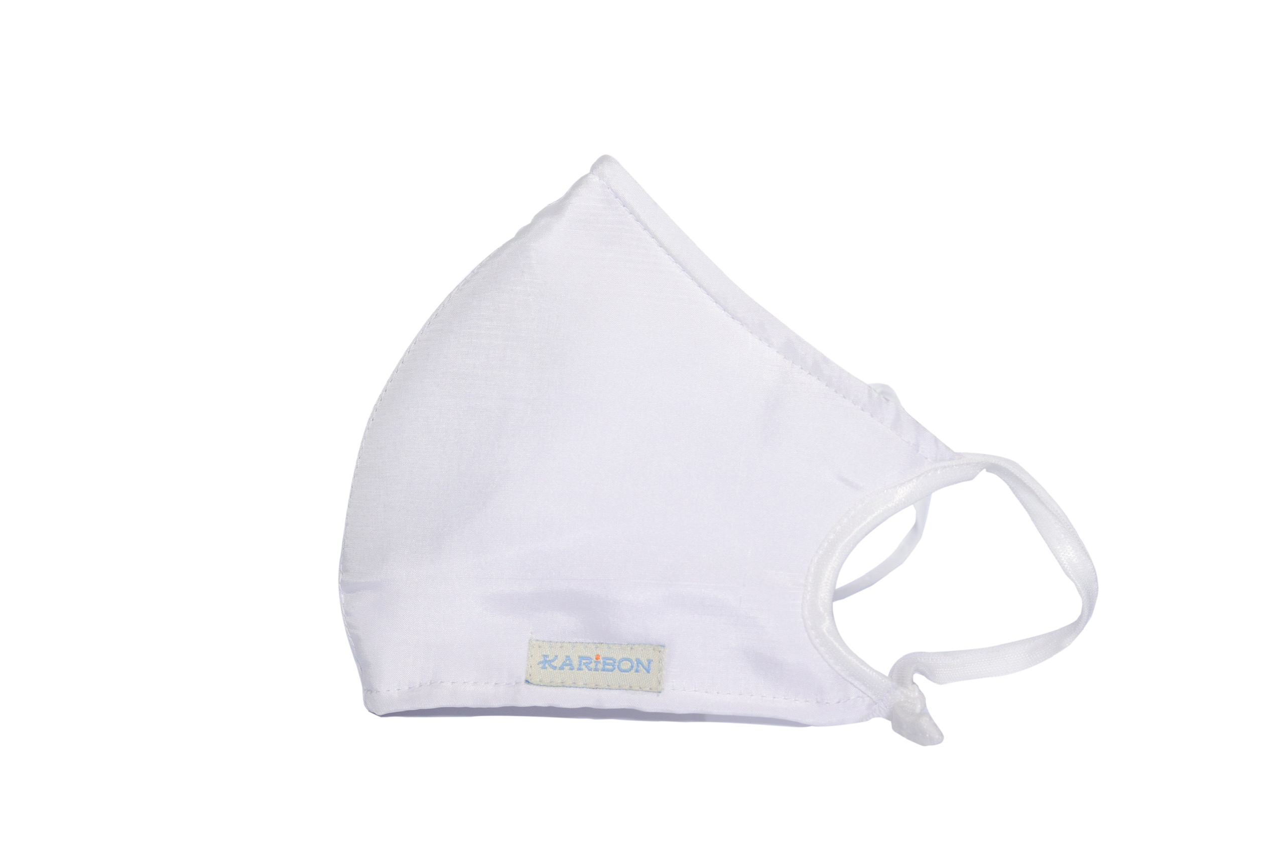 Khẩu trang Karibon Double Silk Trắng