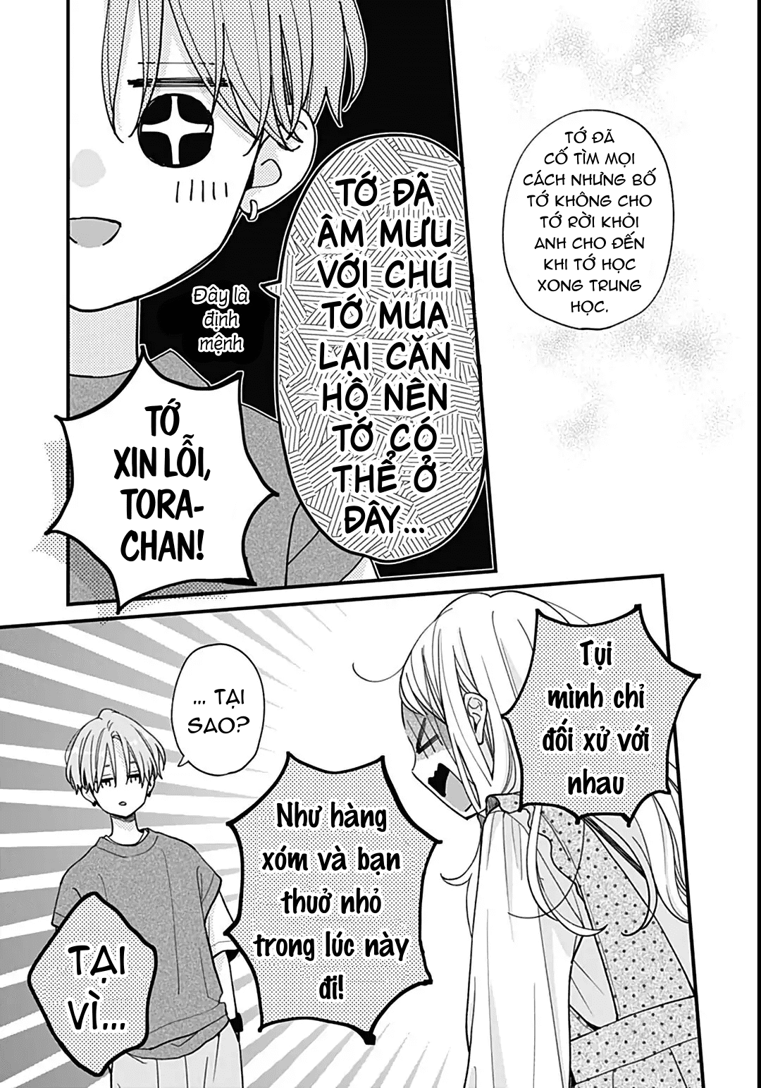 chuyện tình của ba người bạn thanh mai trúc mã chapter 3.1 13