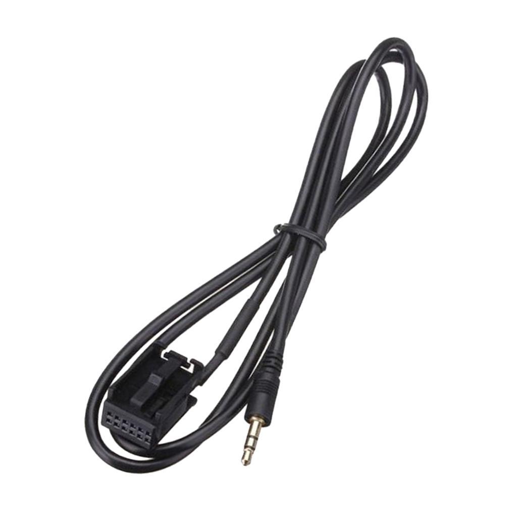 1.5m Car AUX Adapter Input For 12 Pin   CD30 CDC40 CD70 MP3