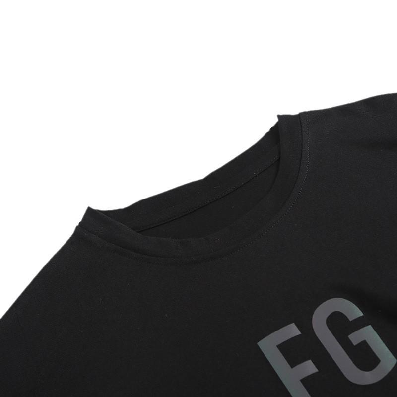 Áo thun FG phản quang 7 màu tay lỡ dáng rộng unisex