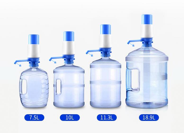 Vòi có đầu nhấn bằng tay gắn bình nước hút chân không có thể tháo rời tiện dụng cho văn phòng