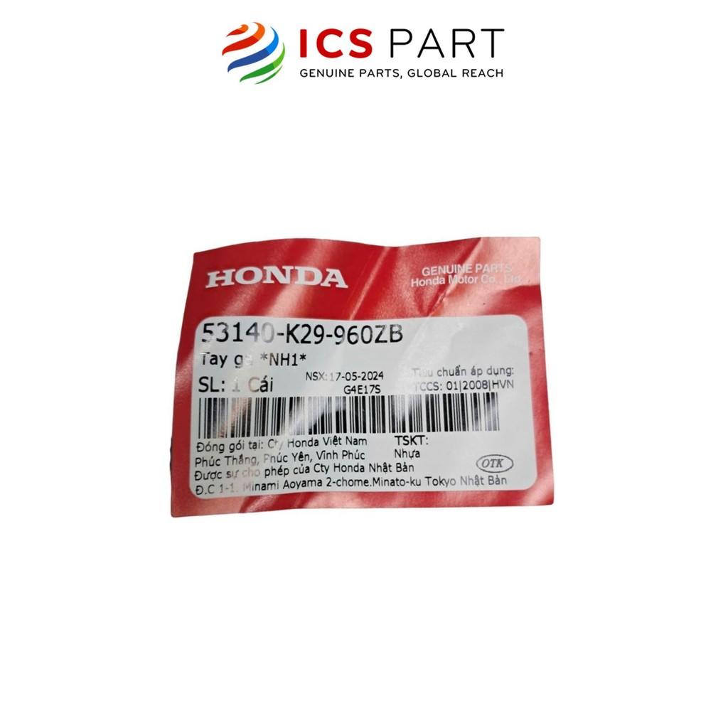 Cao Su Tay Nắm (Tay Ga) Phải HONDA Sh Mode 125 2016-2017 Đen Nh1 (53140K29960ZB)