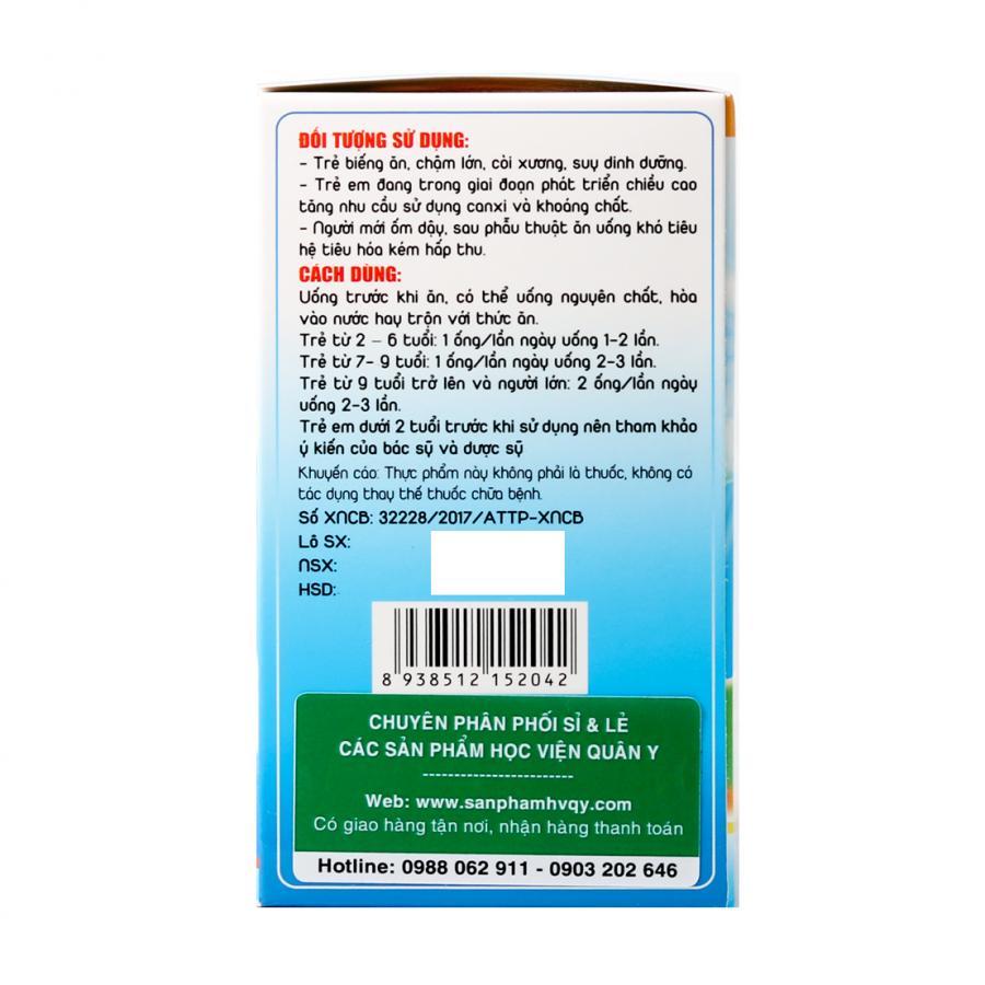 Thực Phẩm Bảo Vệ Sức Khỏe SIRO ĂN NGON NAVIKID (20 ông x 10ml)