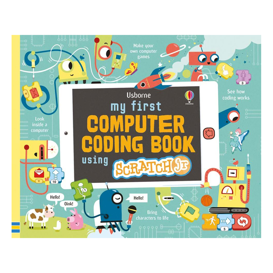 Sách tiếng Anh - Usborne My First Computer Coding Book Using Scratch Jr