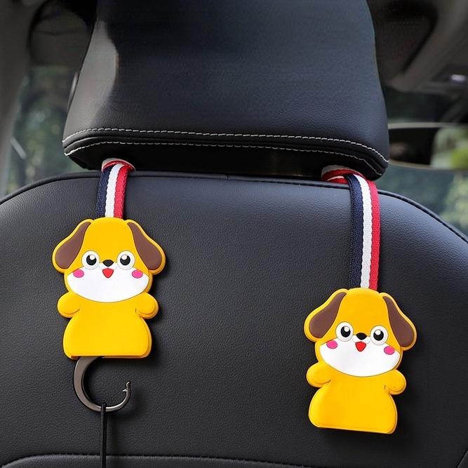 Móc Treo Đồ Đa Năng Thiết Kế Hình Hoạt Hình Sáng Tạo Dành Cho Xe Hơi