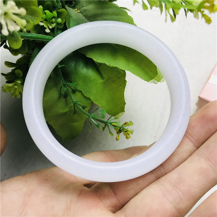 Combo Vòng đeo tay Quý Bà, Chất liệu đá Cẩm Thạch Tự Nhiên, Dòng Calcite, kèm GIẤY GÍAM ĐỊNH Và hộp Gấm lót Nhung Lụa