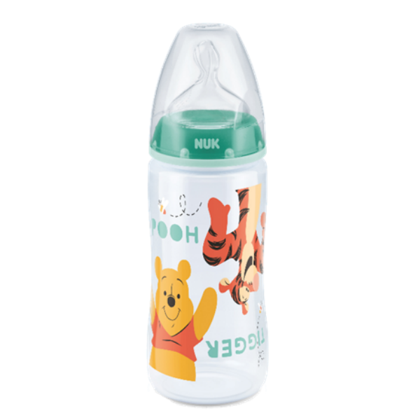 Bình Sữa Nhựa PP 300ml Disney Núm Ti Silicone S1 Nuk NU11731 (Size M) - Mẫu Ngẫu Nhiên