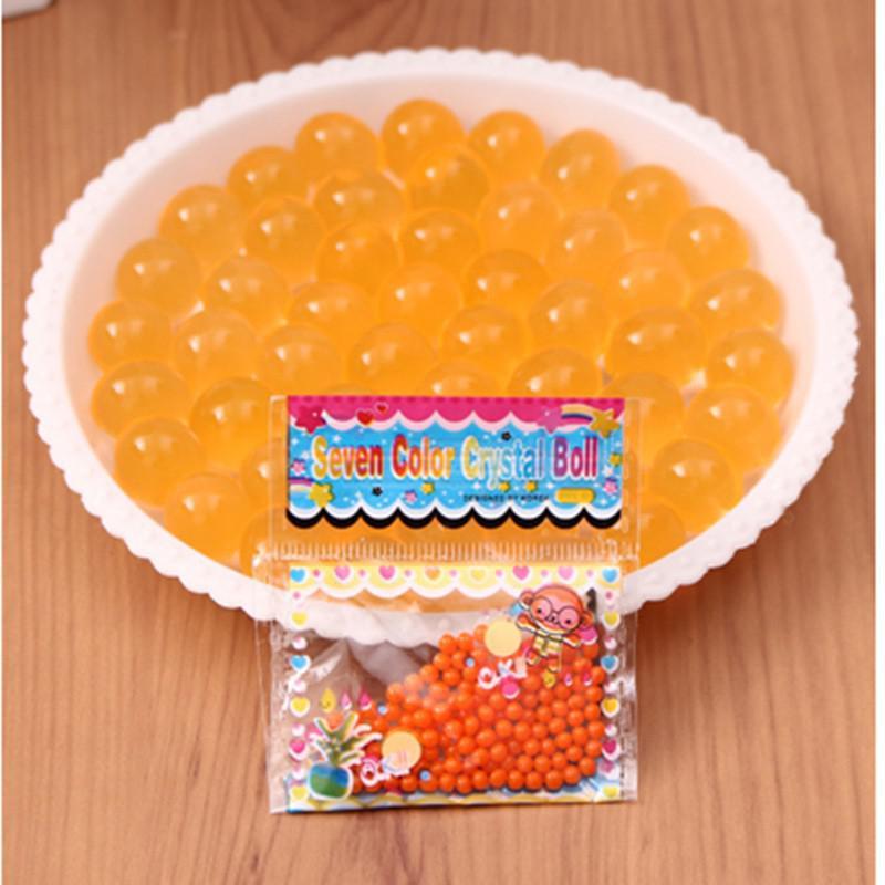 Bán đồ chơi hạt nở cho bé túi 500gram 1 màu - trang trí trồng cây làm slime mã SYJ38 ZQ-003