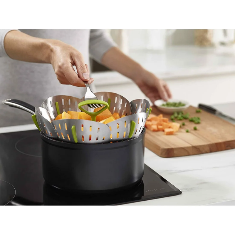 Vỉ Hấp Inox Joseph Joseph Bloom 45033 hàng Chính Hãng