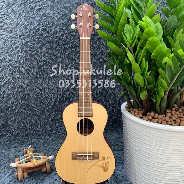 ĐÀN UKULELE CONCERT HOA tròn 23INCH