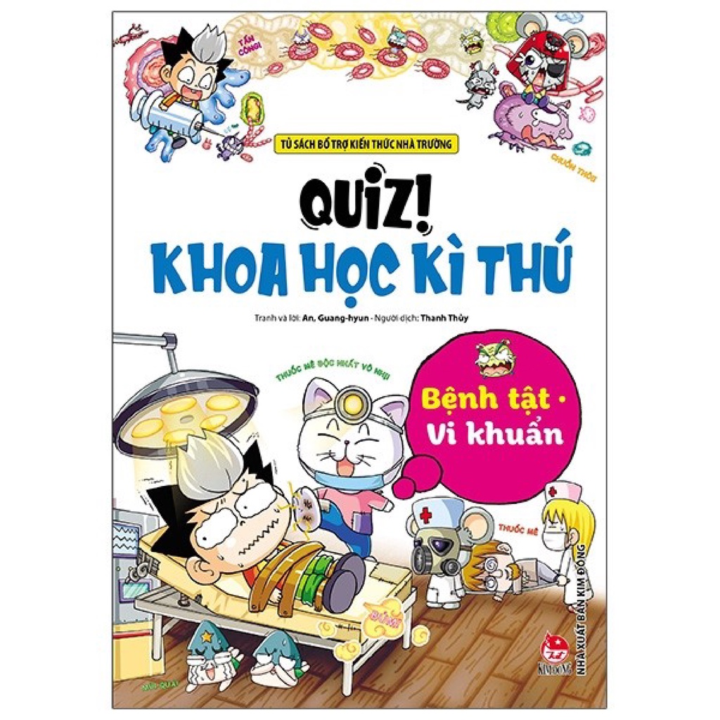 Sách - Quiz! Khoa học kì thú - 18 chủ đề