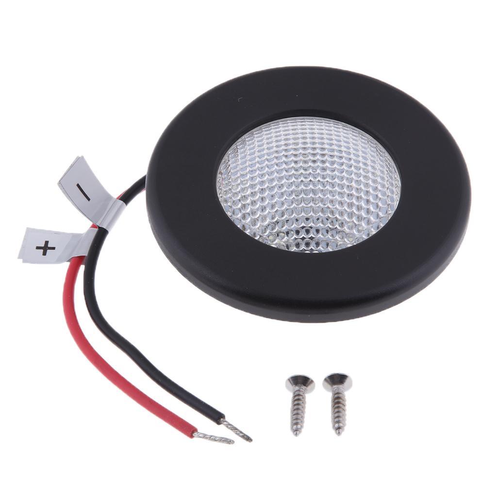 12V LED Interior Dome Light Ceiling Lamp 6300K For Car Truck Boat RV