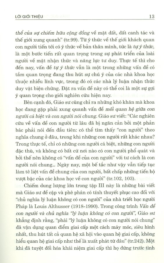 Trần Đức Thảo Tuyển Tập, Tập III (1986-1993)