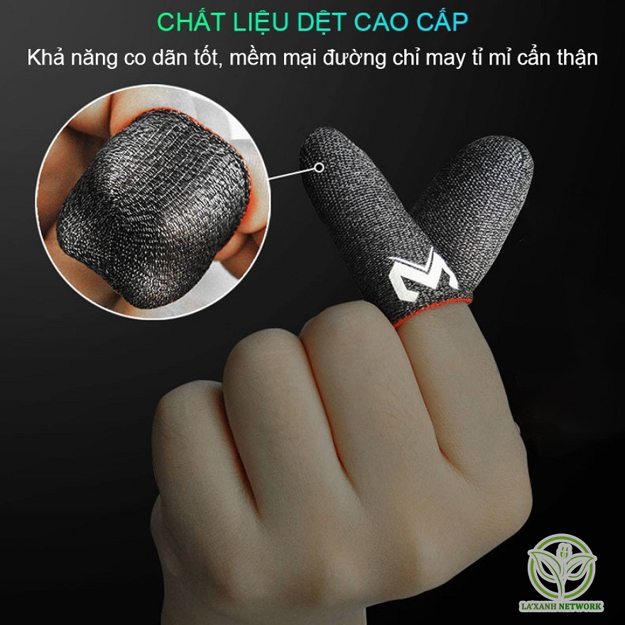 Găng tay - bao ngón tay hãng MEMO dành cho chơi game, chống mồ hôi tay, giữ ấm mùa đông PUGB, Fortnite chất liệu Fiber Carbon