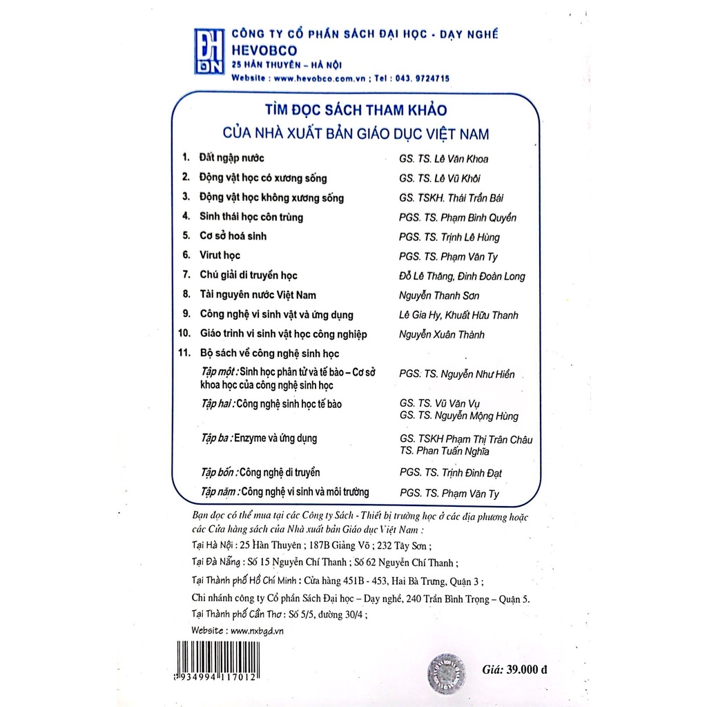 Công Nghệ Sinh Học Tập 4 - Công Nghệ Di Truyền