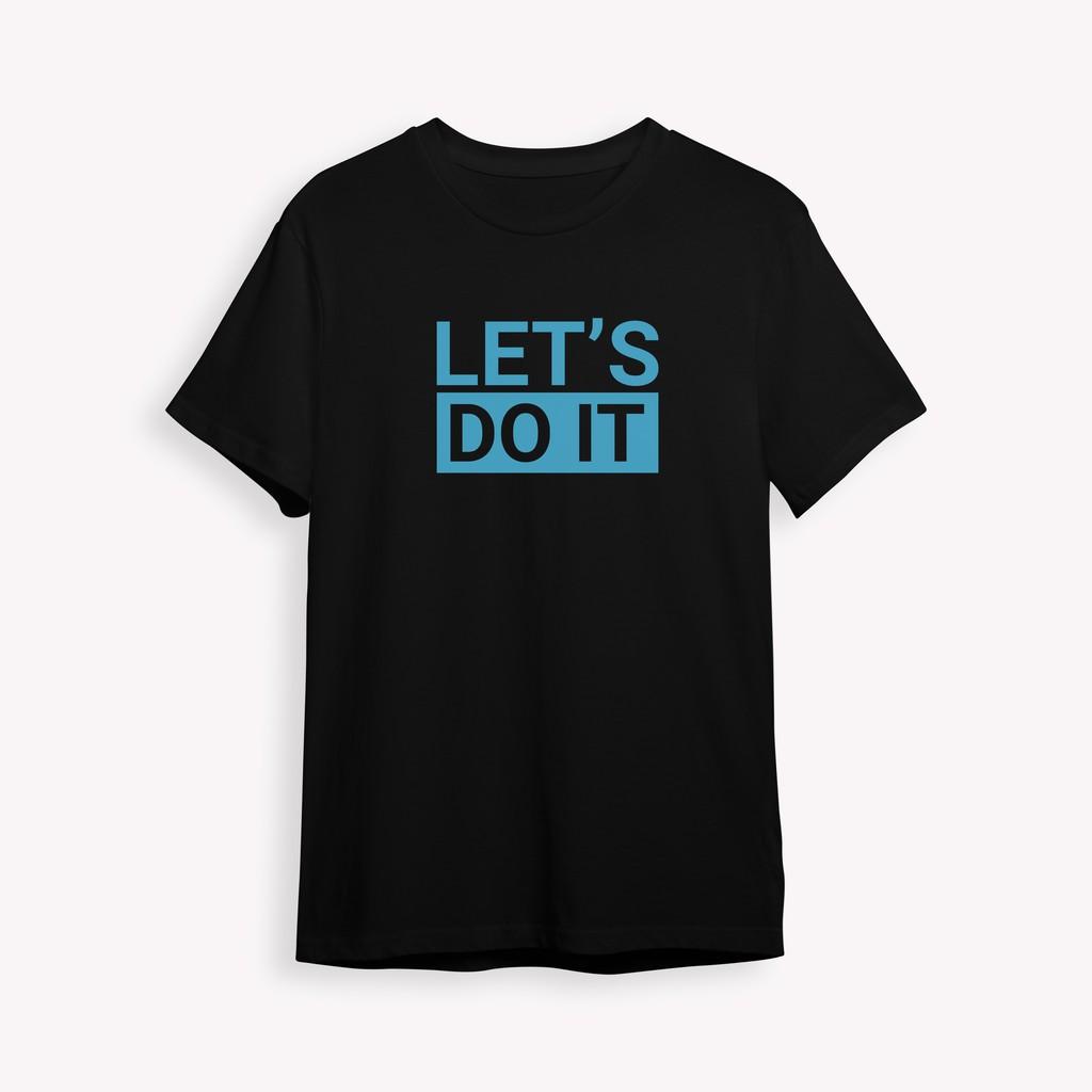 Áo Thun Unisex SUNDAY Moda Let's Do It Đen Nam Nữ In Hình 100% Cotton - Local Brand Chính Hãng