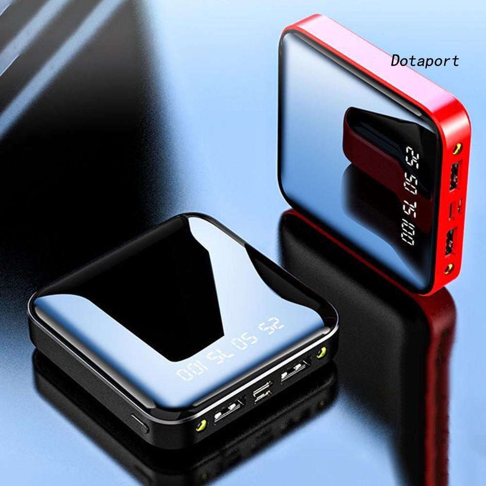 Pin Sạc Dự Phòng Mini Có Màn Hình Hiển Thị 20000mah Dành Cho Điện Thoại