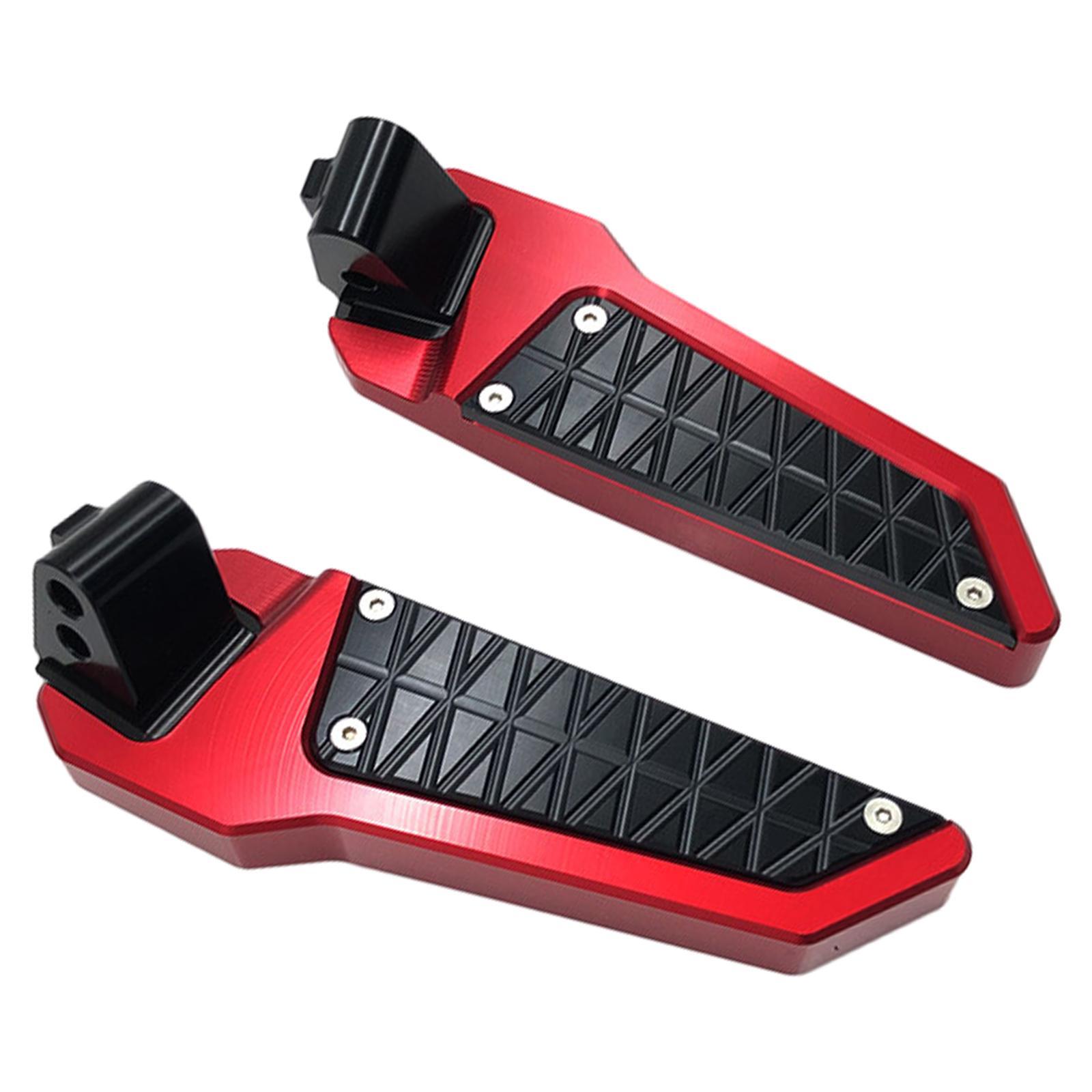 Rear Passenger Footpad Foldable Pedals Rests for   Adv160