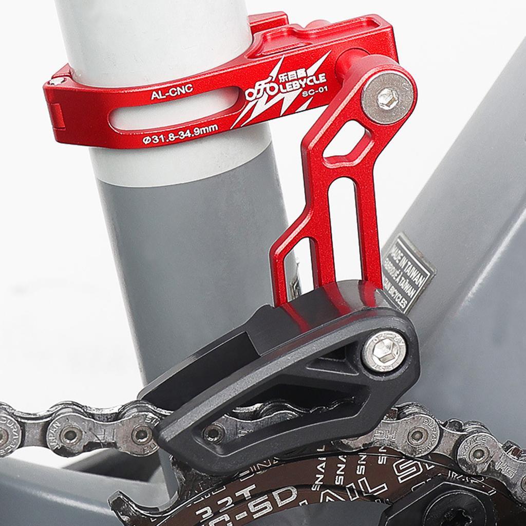 Aluminum Alloy Chain Guide  Bike Single  Part Universal red