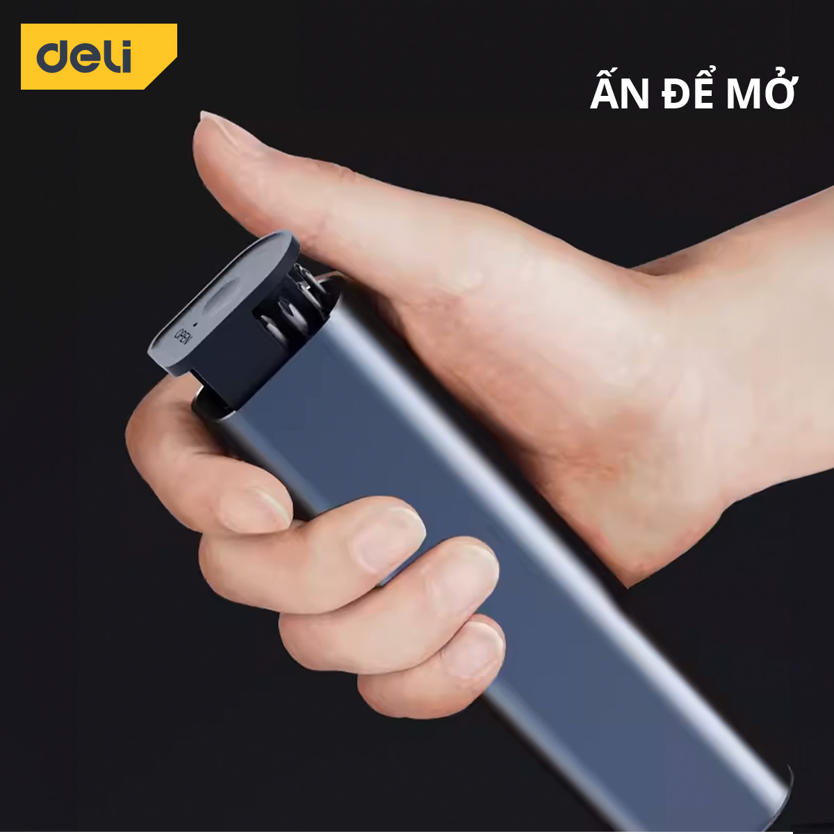 Bộ Tuốc Nơ Vít 34 Trong 1 DELI TOOLS - Tua Vít Sửa Chữa Điện Thoại, Máy Tính Bảng, Máy Ảnh