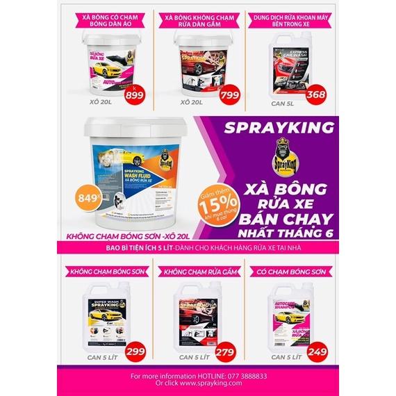 Xà Bông Rửa Xe Cao Cấp SPRAYKING