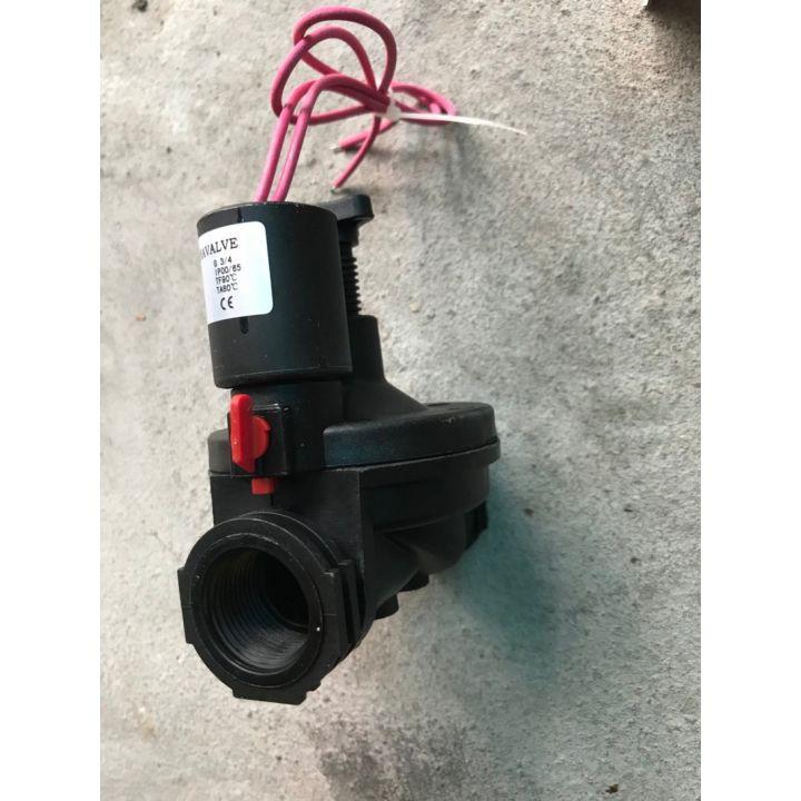 Van điện từ để ngoài trời phi 21- 27mm có điều chỉnh dc lưu lượng nước