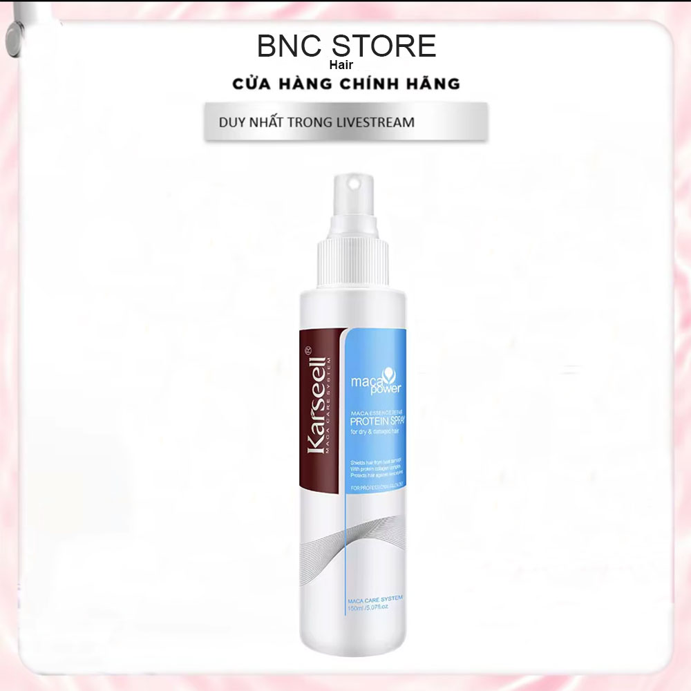 Xịt Dưỡng Tóc Protein Karseell Maca 200ML Phục Hồi, Cấp Ẩm Bảo vệ Tóc Ở Nhiệt Độ Cao Máy Sấy