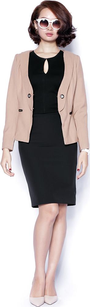 Áo Blazer Nữ AVL06NN nâu nhạt